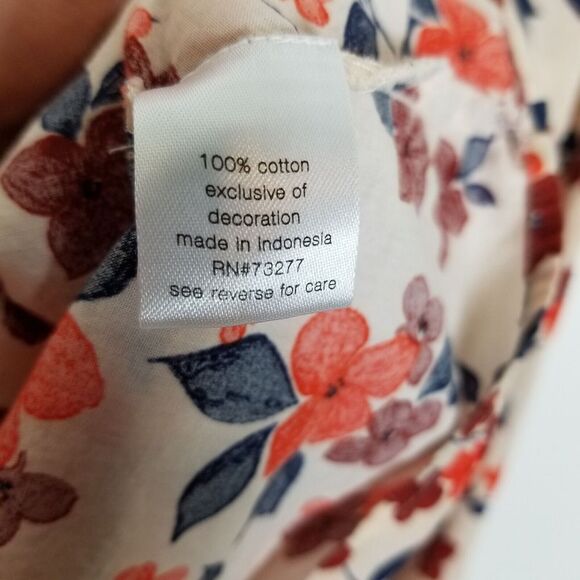 Elizabeth and James Women’s Floral Blouse - Size L - Picture 6 of 8